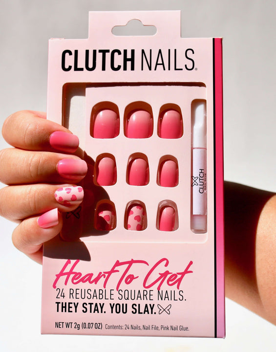 Heart to Get | Nails With Hearts | Press On Nails
