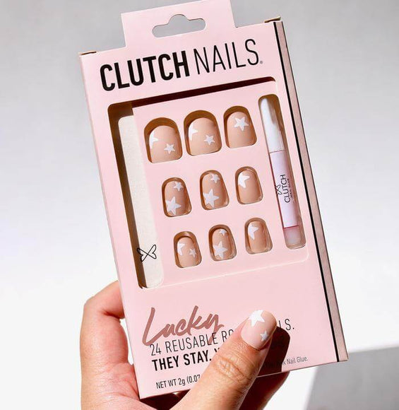 Lucky | Nails With Stars | Press On Nails